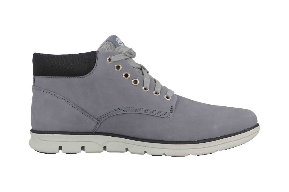 Timberland Bradstreet Chukka Leather FLINT GRAY Boots in Übergrößen Grau TB0A2GUG0931 große Herrenschuhe Günstiger Verkauf