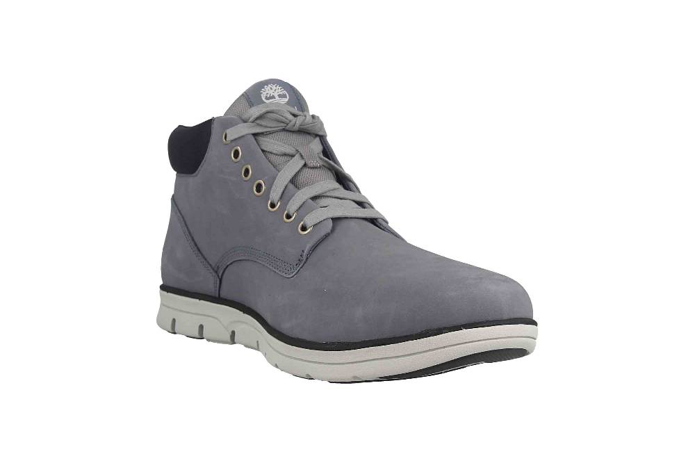 Timberland Bradstreet Chukka Leather FLINT GRAY Boots in Übergrößen Grau TB0A2GUG0931 große Herrenschuhe Günstiger Verkauf
