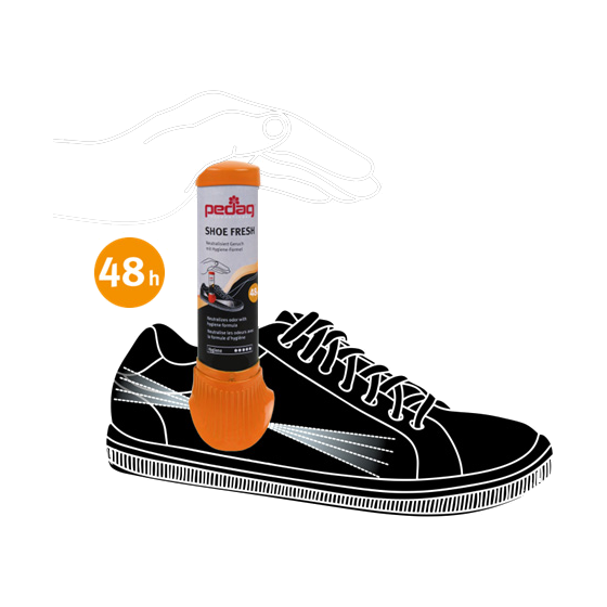pedag - Shoe Fresh Spray bis zu 48 Stunden - Neutralisiert Geruch 100 ml Muttertagsangebot