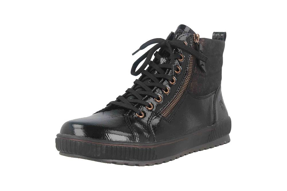 Remonte Stiefel in Übergrößen Schwarz D0775-01 große Damenschuhe Exklusive Angebote