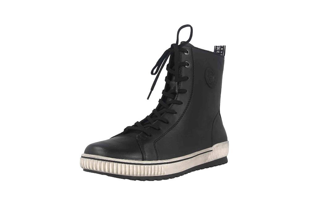 Remonte Stiefel in Übergrößen Schwarz D0774-01 große Damenschuhe Blitzangebot