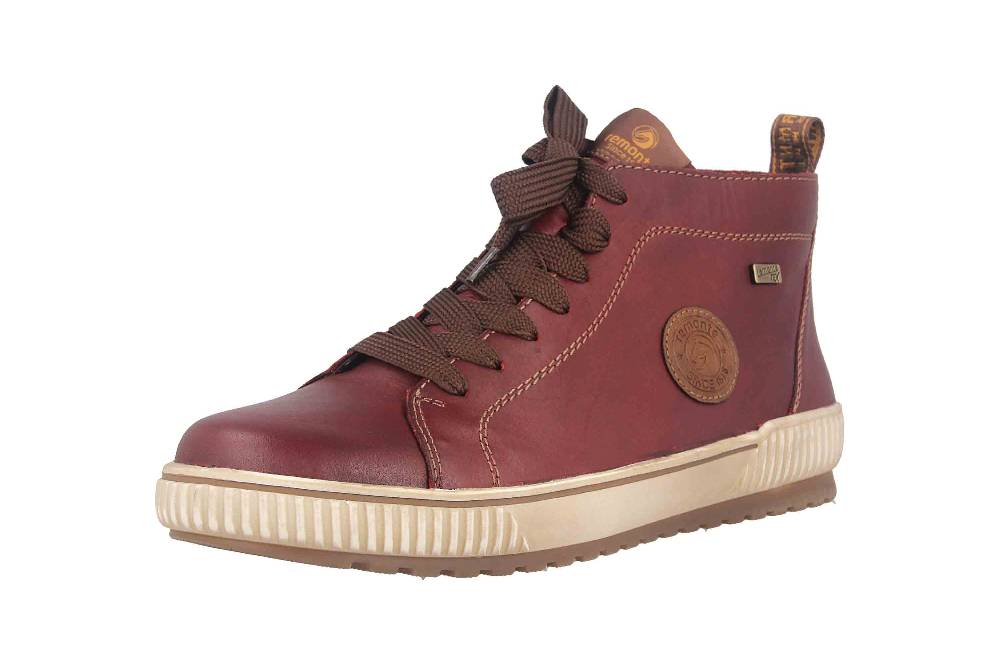 Remonte Stiefel in Übergrößen Rot D0771-35 große Damenschuhe Bestseller