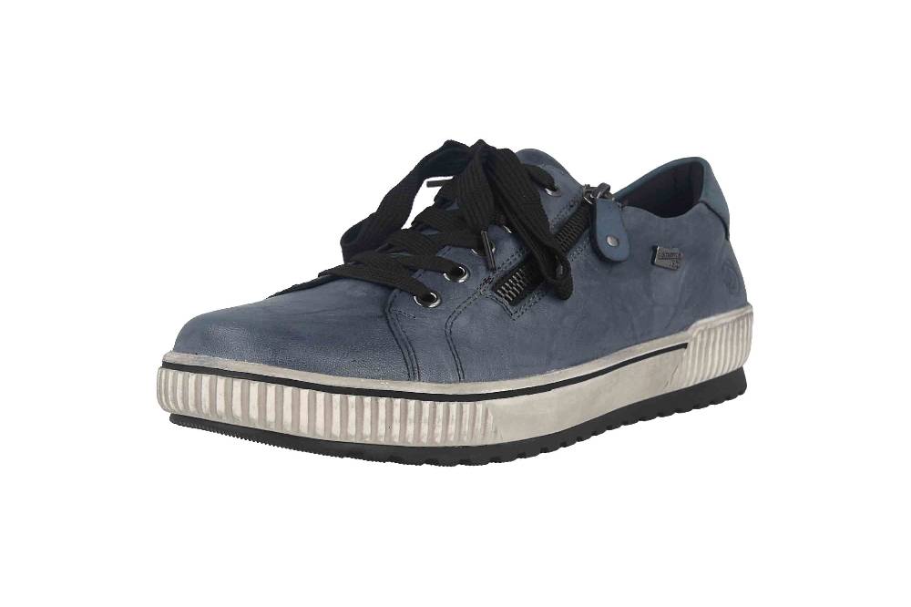 Remonte Halbschuhe in Übergrößen Blau D0700-14 große Damenschuhe Kauf eins, bekomm eins gratis