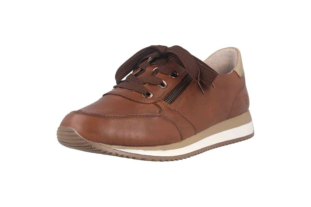 Remonte Sneaker in Übergrößen Braun D0H11-24 große Damenschuhe Sonderangebote