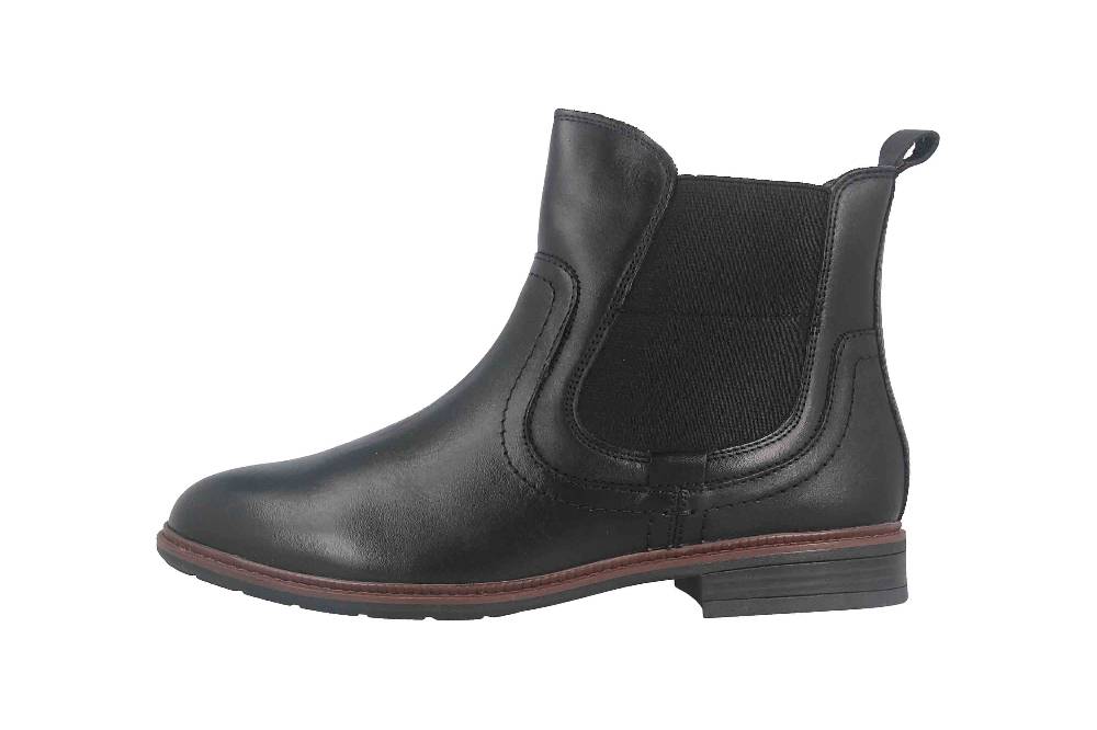 Tamaris Comfort Fit Stiefeletten in Übergrößen Schwarz 8-8-55321-21 001 große Damenschuhe Nur für heute