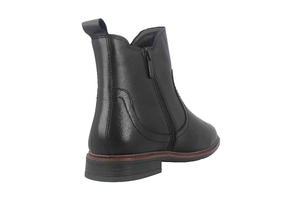 Tamaris Comfort Fit Stiefeletten in Übergrößen Schwarz 8-8-55321-21 001 große Damenschuhe Nur für heute