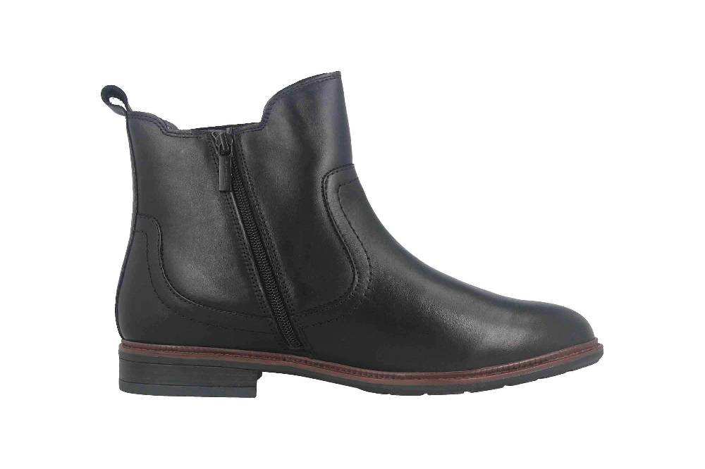 Tamaris Comfort Fit Stiefeletten in Übergrößen Schwarz 8-8-55321-21 001 große Damenschuhe Nur für heute