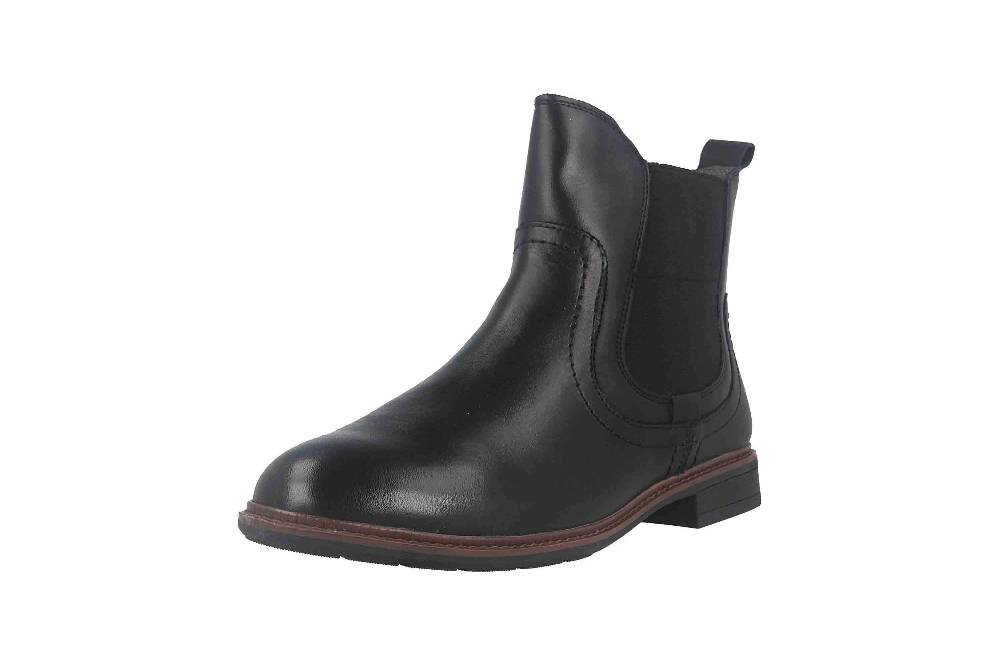 Tamaris Comfort Fit Stiefeletten in Übergrößen Schwarz 8-8-55321-21 001 große Damenschuhe Nur für heute