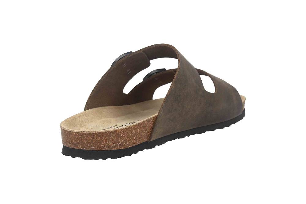 Josef Seibel Josef 01 Pantoletten in Übergrößen Grün 14301-356-615 große Herrenschuhe Schlussverkauf