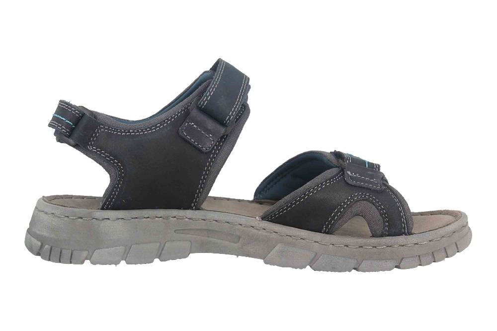 Josef Seibel Brendan 03 Sandalen in Übergrößen Blau 16803-TE262-531 große Herrenschuhe Rabatt