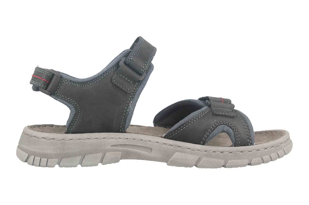 Josef Seibel Brendan 03 Sandalen in Übergrößen Schwarz 16803-TE262-101 große Herrenschuhe Günstig kaufen