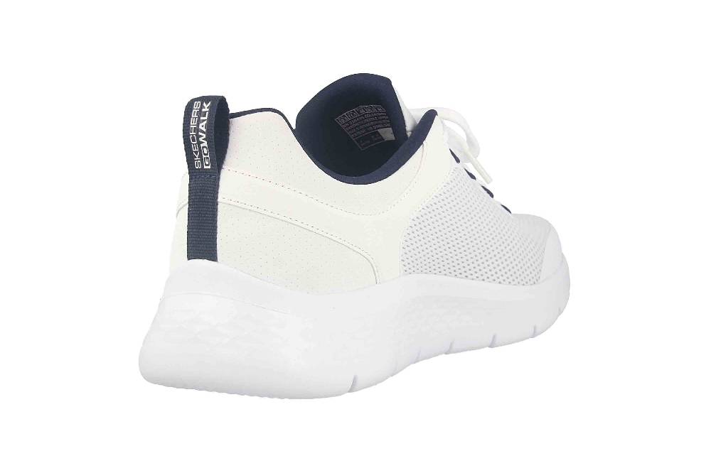 Skechers GO WALK FLEX INDEPENDENT Sportschuhe in Übergrößen Weiß 216495 WNV große Herrenschuhe Versandkostenfrei