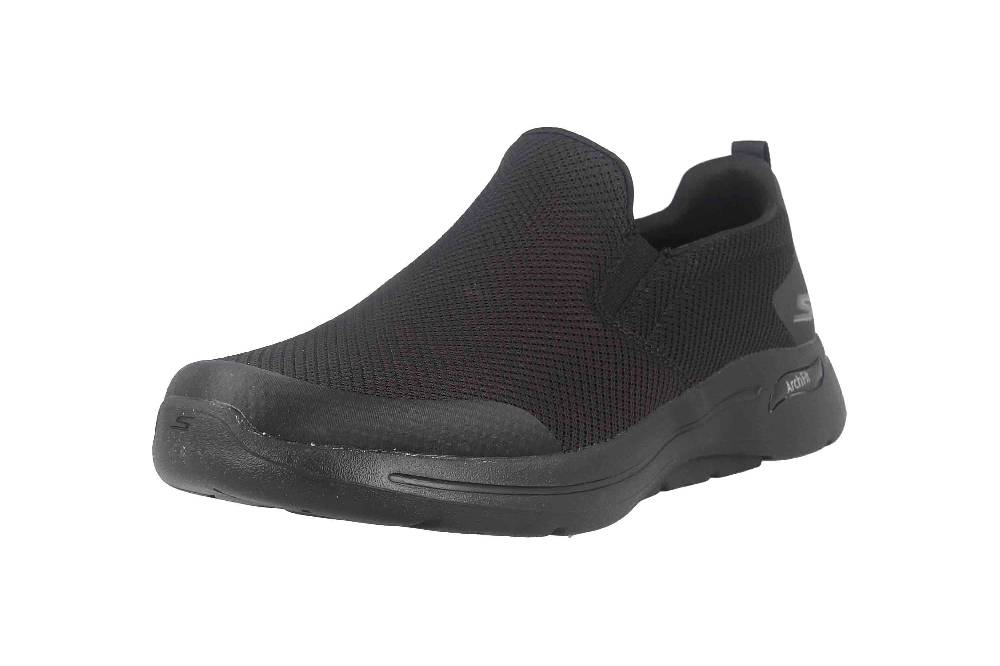 Skechers GO WALK ARCH FIT TOGPATH Sneaker in Übergrößen Schwarz 216121 BBK große Herrenschuhe Flash Sale
