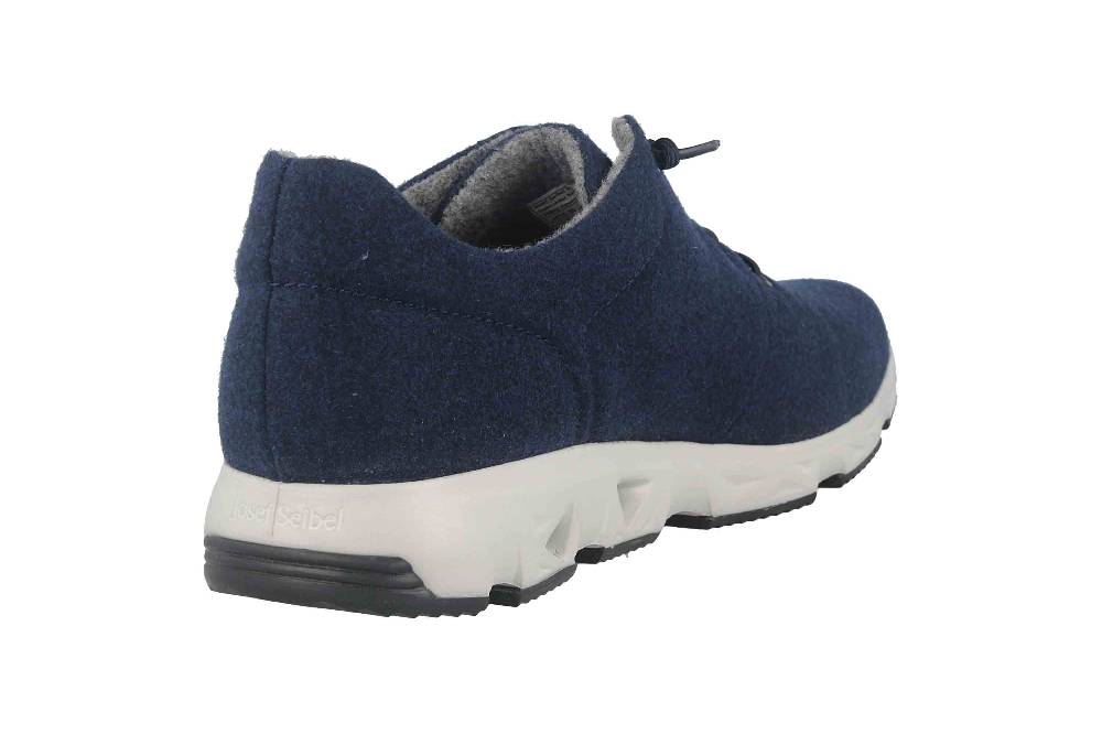 Josef Seibel Noah 05 Halbschuhe in Übergrößen Blau 37605 MA430 530 große Herrenschuhe Jubiläumsangebot