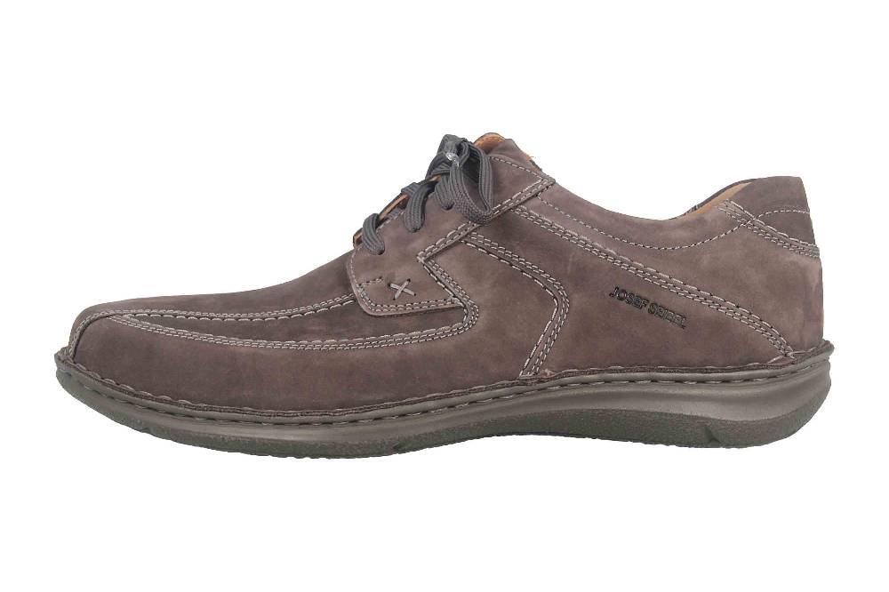 Josef Seibel Anvers 08 Halbschuhe in Übergrößen Grau 43360 10 780 große Herrenschuhe