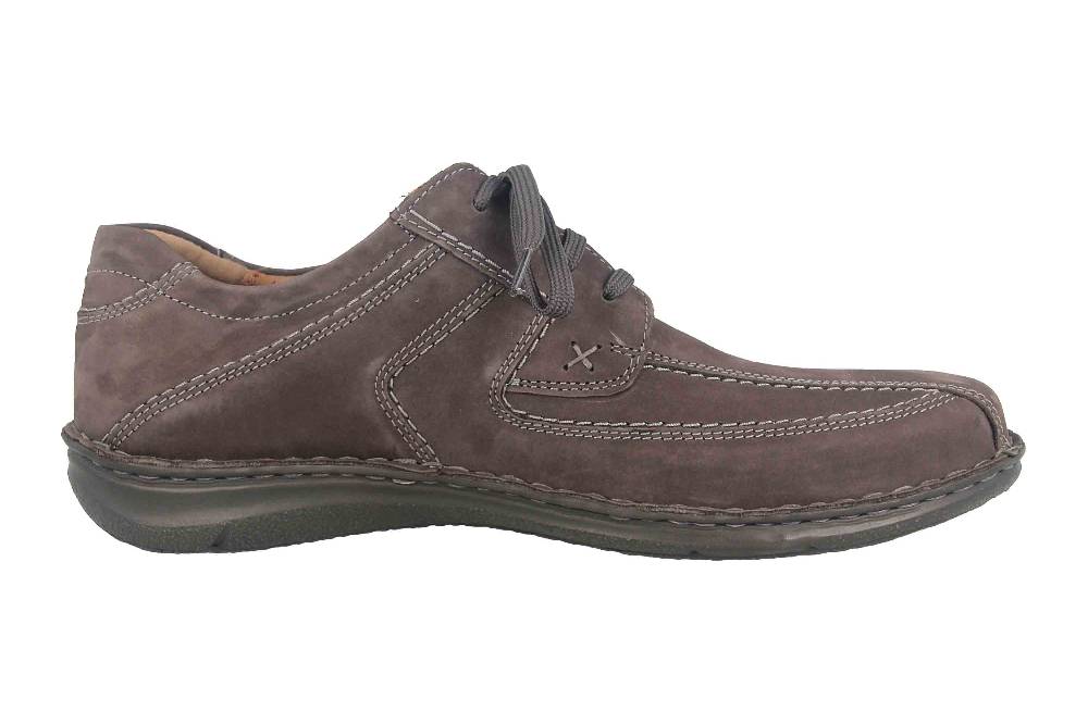 Josef Seibel Anvers 08 Halbschuhe in Übergrößen Grau 43360 10 780 große Herrenschuhe Lagerräumung