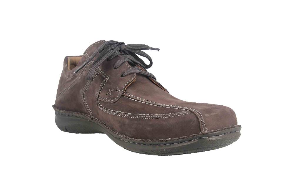 Josef Seibel Anvers 08 Halbschuhe in Übergrößen Grau 43360 10 780 große Herrenschuhe Lagerräumung