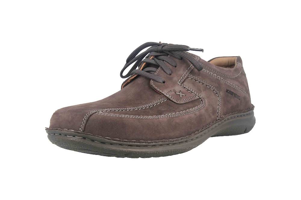 Josef Seibel Anvers 08 Halbschuhe in Übergrößen Grau 43360 10 780 große Herrenschuhe Lagerräumung