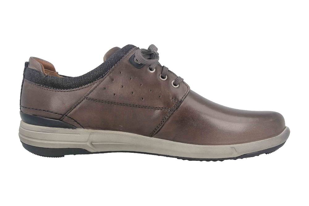 Josef Seibel Enrico 13 Halbschuhe in Übergrößen Grau 25313 860 711 große Herrenschuhe Neueste Mode