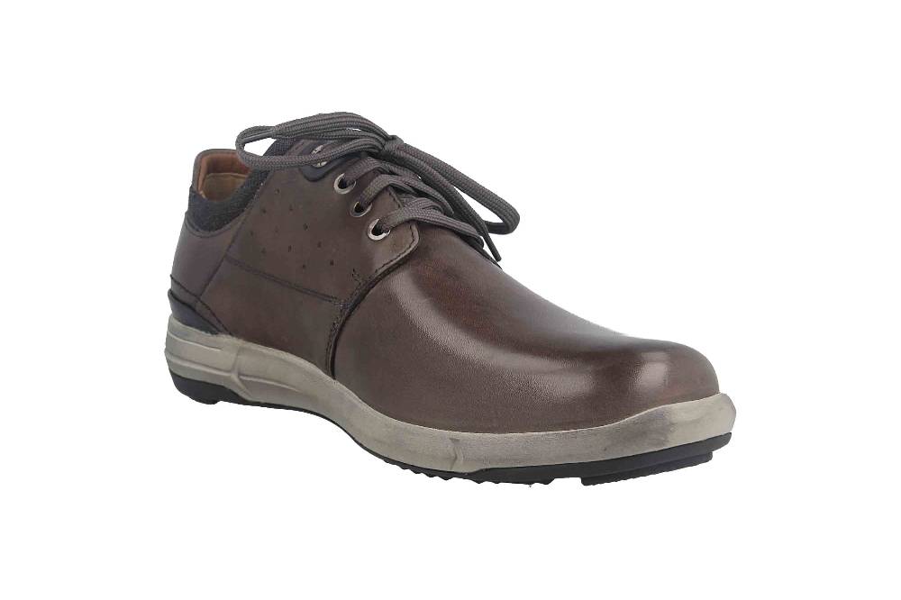 Josef Seibel Enrico 13 Halbschuhe in Übergrößen Grau 25313 860 711 große Herrenschuhe Neueste Mode