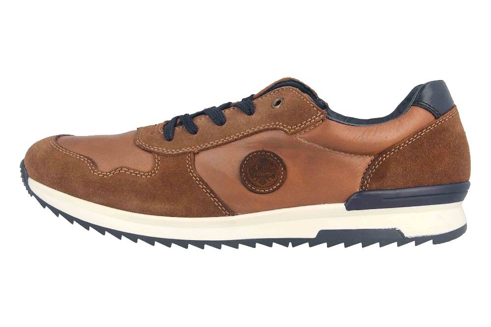 Rieker Halbschuhe in Übergrößen Braun 16113-21 große Herrenschuhe Neuheiten