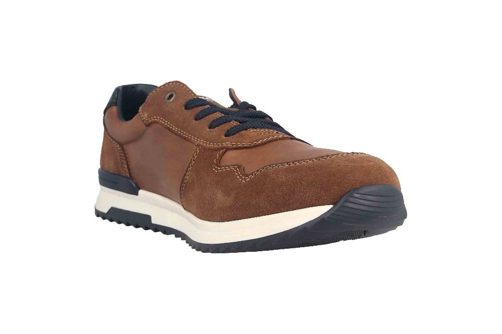 Rieker Halbschuhe in Übergrößen Braun 16113-21 große Herrenschuhe Neuheiten