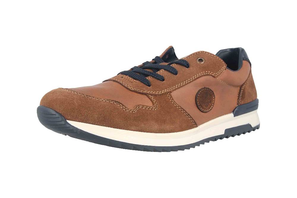 Rieker Halbschuhe in Übergrößen Braun 16113-21 große Herrenschuhe Neuheiten