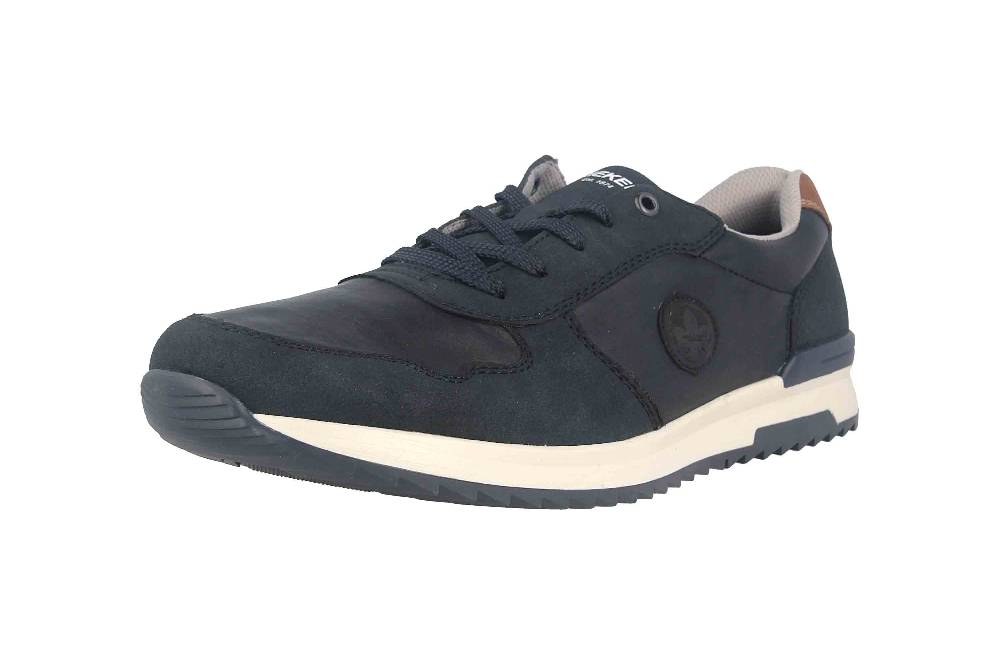 Rieker Halbschuhe in Übergrößen Blau 16113-14 große Herrenschuhe Bestseller