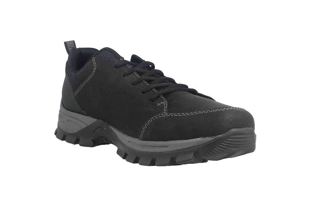 Rieker Halbschuhe in Übergrößen Schwarz B6801-00 große Herrenschuhe Saisonale Angebote