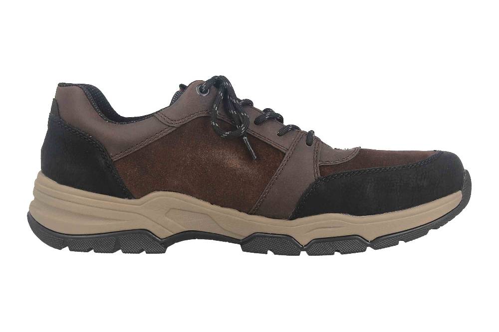 Rieker Halbschuhe in Übergrößen Mehrfarbig B4323-00 große Herrenschuhe Räumungsverkauf