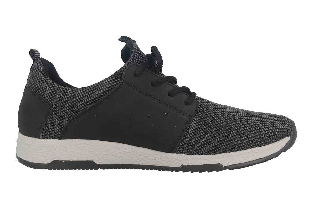 Rieker Halbschuhe in Übergrößen Schwarz B3462-00 große Herrenschuhe Tägliche Deals