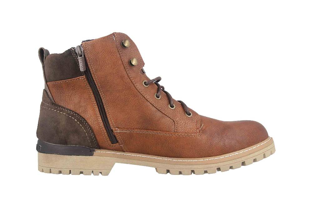 Mustang Shoes Boots in Übergrößen Braun 4142-504-307 große Herrenschuhe VIP-Rabatte