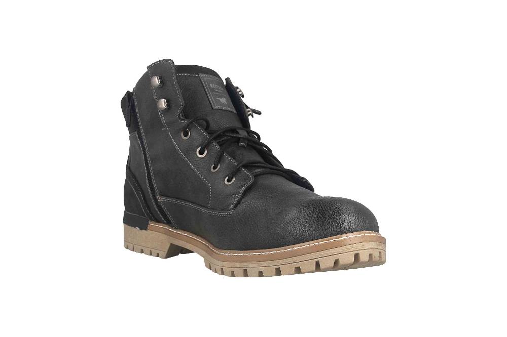Mustang Shoes Boots in Übergrößen Grau 4142-504-259 große Herrenschuhe Tiefpreis