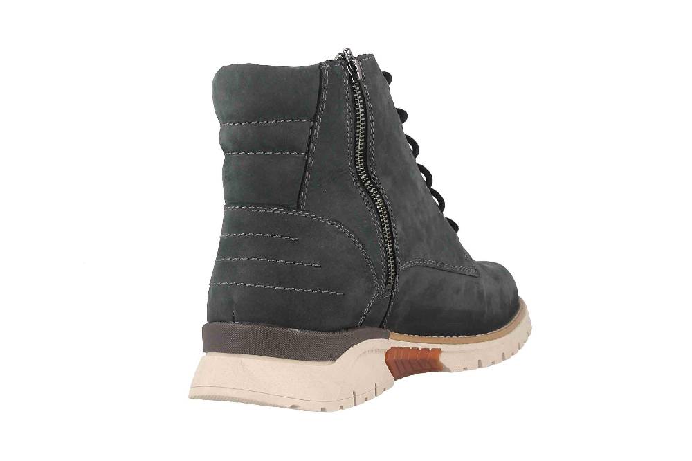 Fretz Men Cooper Boots in Übergrößen Blau 1324.1416-32 große Herrenschuhe Super Sparpreis