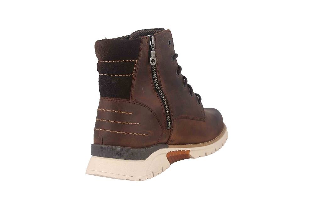 Fretz Men Cooper Boots in Übergrößen Braun 1324.1438-38 große Herrenschuhe Wochenangebot