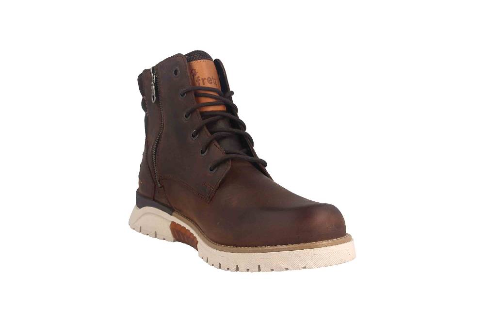 Fretz Men Cooper Boots in Übergrößen Braun 1324.1438-38 große Herrenschuhe Wochenangebot