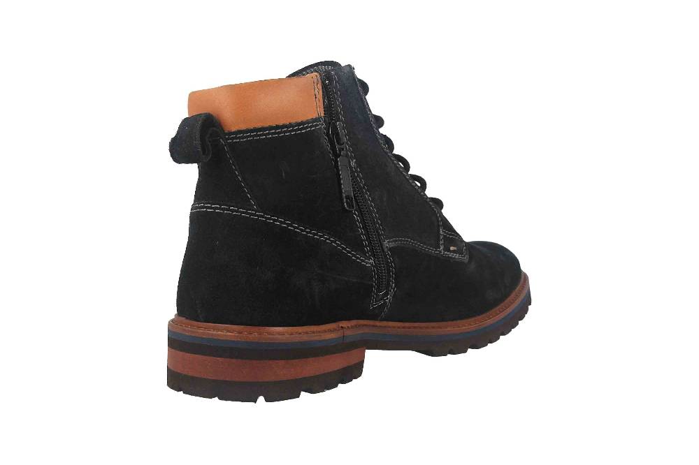 Fretz Men Milano Boots in Übergrößen Blau 6330.9719-1 große Herrenschuhe Zeitbegrenzte Promotion