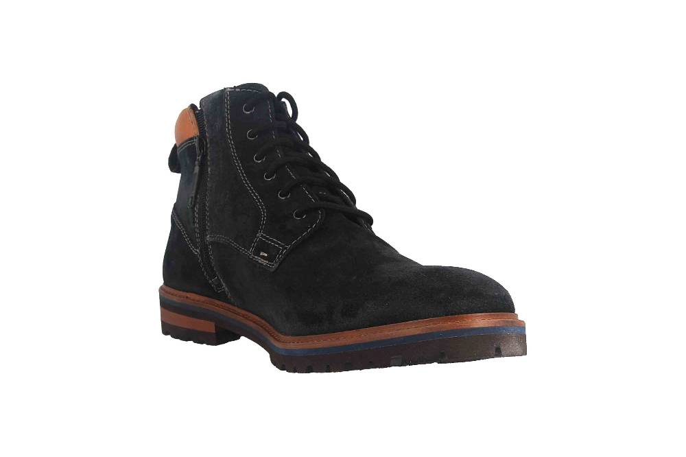 Fretz Men Milano Boots in Übergrößen Blau 6330.9719-1 große Herrenschuhe Zeitbegrenzte Promotion