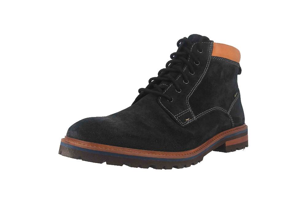 Fretz Men Milano Boots in Übergrößen Blau 6330.9719-1 große Herrenschuhe Zeitbegrenzte Promotion