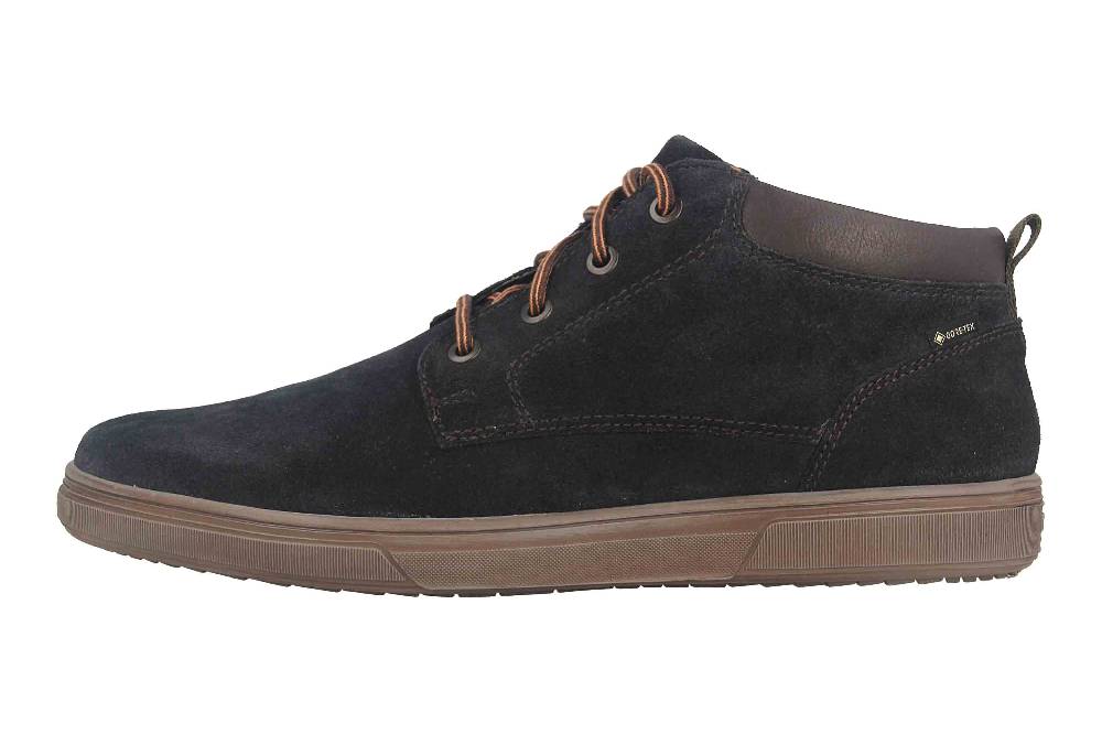 Fretz Men Montana Stiefeletten in Übergrößen Blau 4260.7419-1 große Herrenschuhe