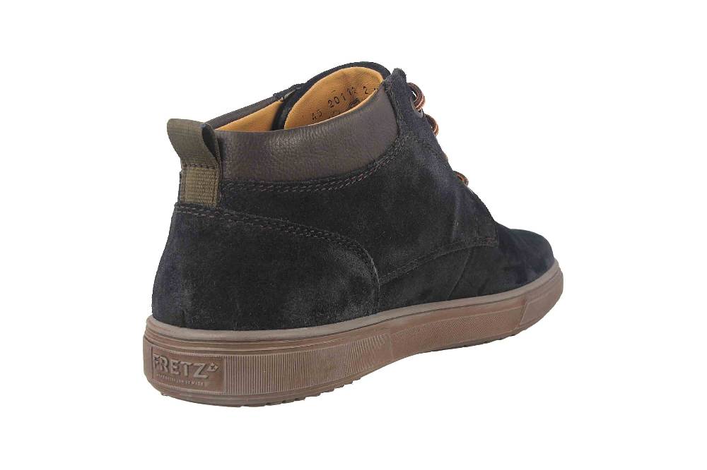 Fretz Men Montana Stiefeletten in Übergrößen Blau 4260.7419-1 große Herrenschuhe Bis zu 65% Rabatt
