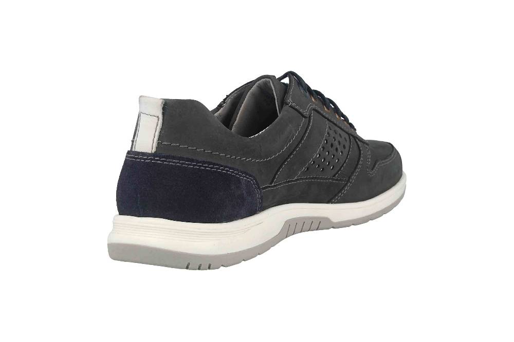 Fretz Men Arezzo Halbschuhe in Übergrößen Blau 4820.7616-32 große Herrenschuhe Nur für heute
