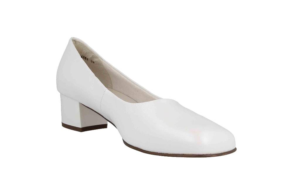 grazie Dingo perlweiss Pumps in Übergrößen Weiß 66150 360060 210 große Damenschuhe Riesige Rabatte