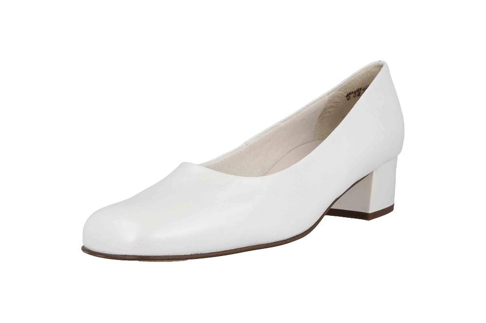 grazie Dingo perlweiss Pumps in Übergrößen Weiß 66150 360060 210 große Damenschuhe Riesige Rabatte