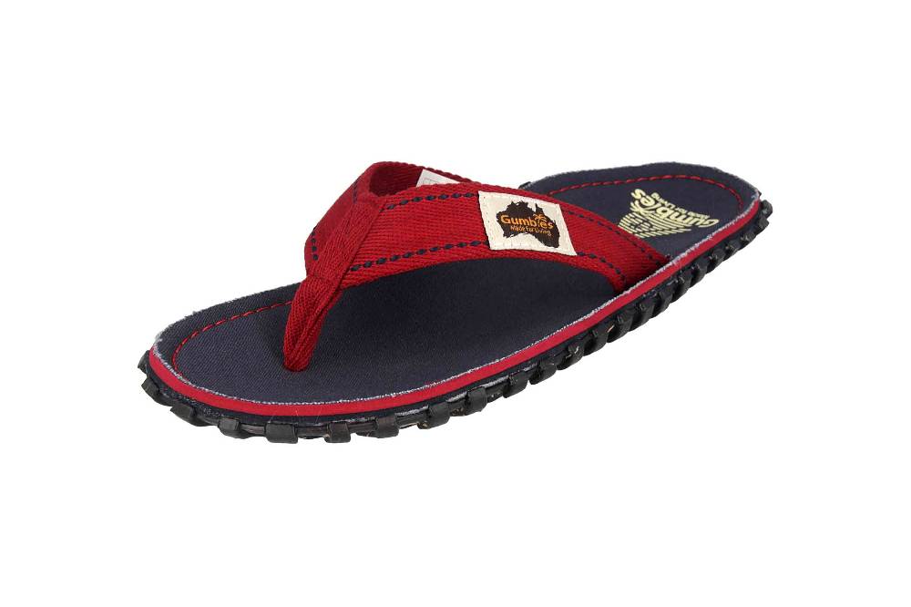 Gumbies Islander Navy Coast Zehentrenner in Übergrößen Blau 2229 große Unisexschuhe Kostenloser Versand international