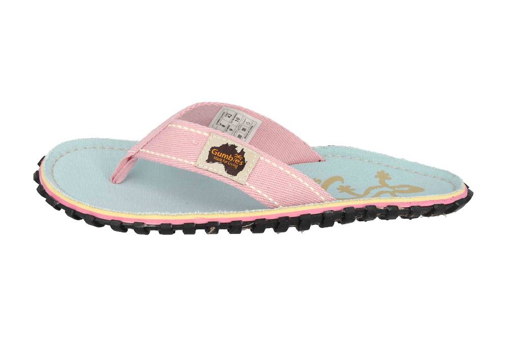 Gumbies Islander Gecko Zehentrenner in Übergrößen Blau 2201 große Damenschuhe Begrenzt auf 3 Tage