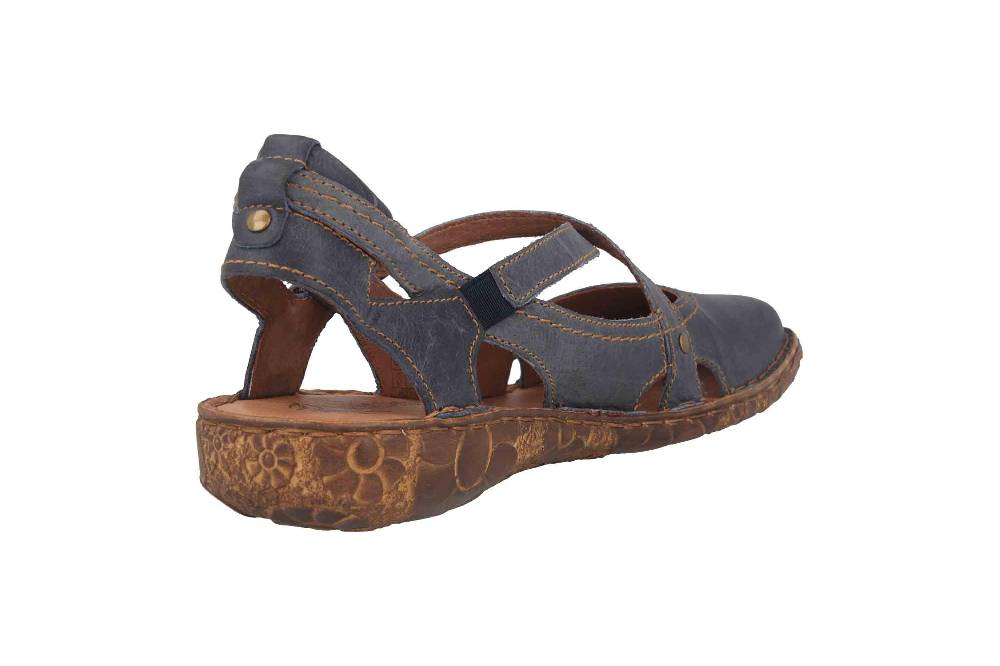 Josef Seibel Rosalie 13 Sandalen in Übergrößen Blau 79513 95 530 große Damenschuhe Speichern exportieren