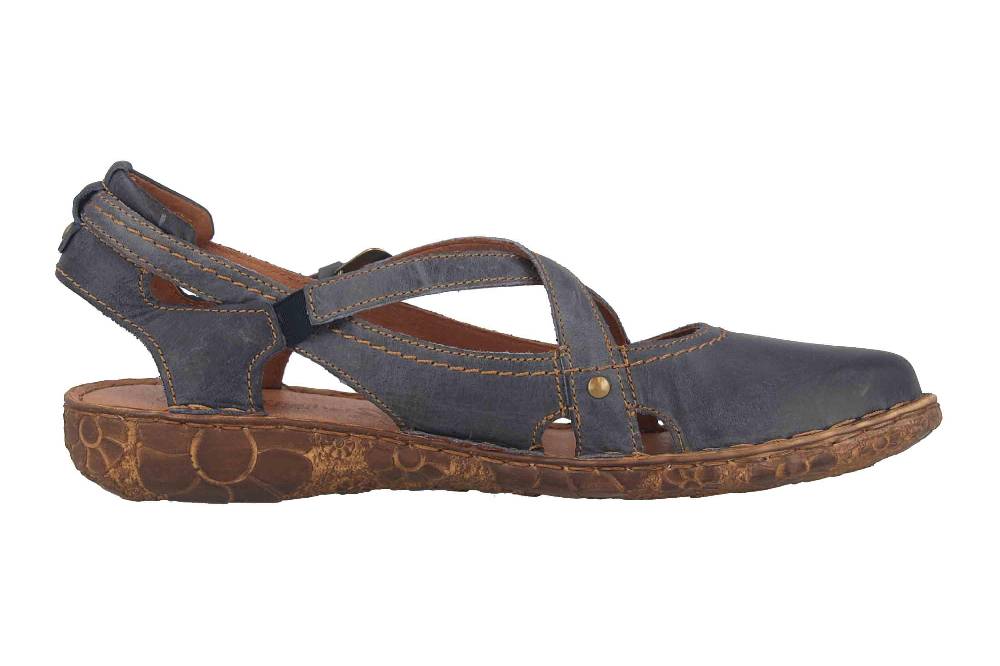Josef Seibel Rosalie 13 Sandalen in Übergrößen Blau 79513 95 530 große Damenschuhe Speichern exportieren