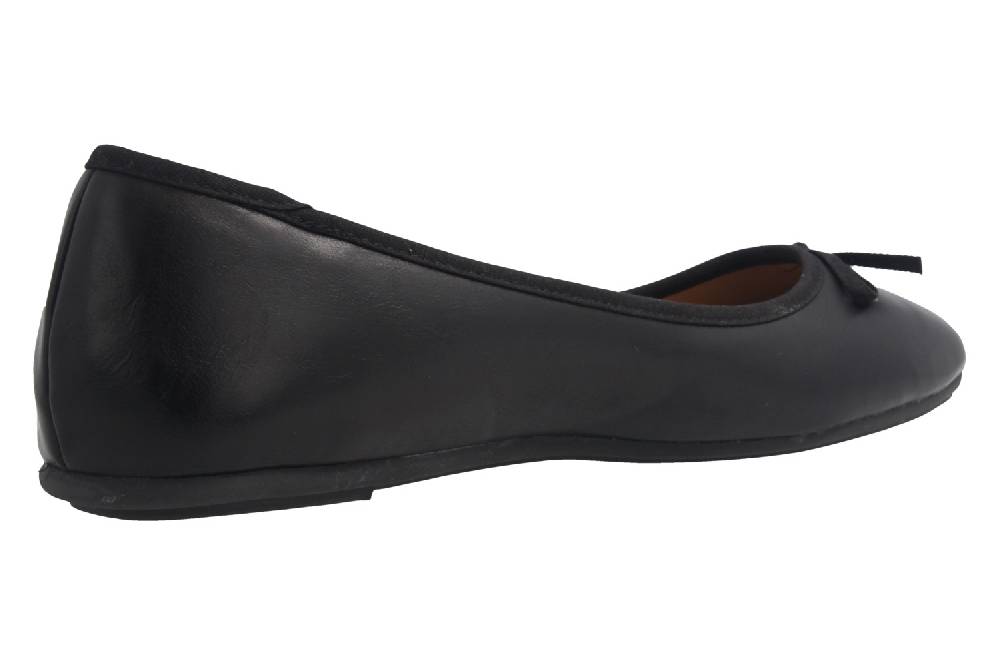 Fitters Footwear Ballerinas in Übergrößen Schwarz 2.589609 Lina Black große Damenschuhe zollfrei