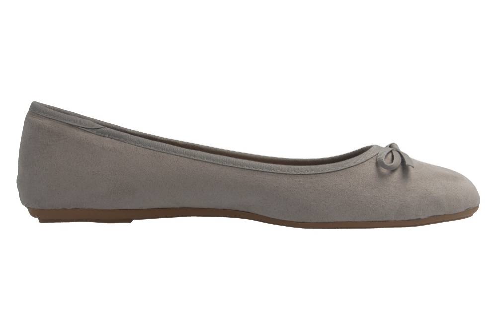 Fitters Footwear Ballerinas in Übergrößen Grau 2.589601 Helen Lt. Grey MF große Damenschuhe 50% Rabatt für begrenzte Zeit